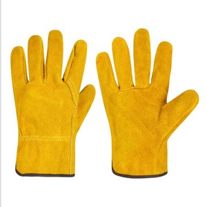 Premium Quality Cowhide Leather Welding <b>Gloves</b> Heavy Duty Heat Resistant Construction <b>Gloves</b> for online sale - Product Image 2
