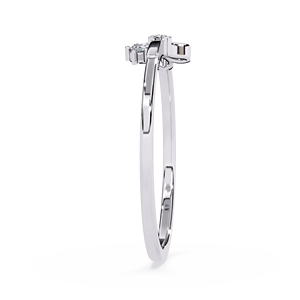 Loista Jewels IGI Certified CVD Lab Grown Round Brilliant Cut Diamond Gold Plated Trendy Engagement <b>Ring</b> <b>for</b> Women & <b>Men</b> - Product Image 3