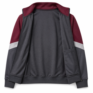 OEM Custom Tracksuit Men Two Piece Jogging Set Breathable Training Sportswear Jacket <b>Pants</b> Supplier - Product Image 4