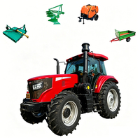 Tracteur lourd 4x4 de 120 CV, 4200 kg, pour la préparation du sol des vergers et des plantations de thé