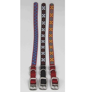 Arnés para Mascotas de Diseño Moderno y Elegante, Serie de Moda Vietnamita de Primera Calidad, con Tachuelas Metálicas y Patrón Geométrico Abstracto de Nailon - Product Image 2