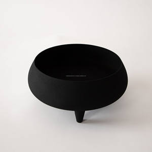 Pots/vases à fleurs Trilegs en fer blanc et sable Pots floraux en métal cadeau et cadeau pour la décoration du sol, de la table, de la maison et du jardin - Product Image 3