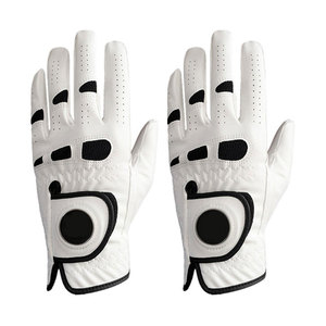Gants de golf en gros, gants de golf en peau de mouton de qualité supérieure, respirants, en cuir souple pour hommes, logo personnalisé, couleur OEM, gants de sport durables - Product Image 5