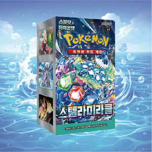 Tarjetas Pokémon TCG, Paquete de Cartas Pokémon sv7 Stella Miracle, Caja de 30 Paquetes, Edición Coreana, Juego de Cartas Coleccionables, Caja de Sobres - Product Image 1