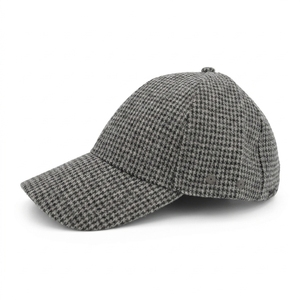 Gorra de Béisbol a Cuadros Unisex, 100% Algodón, Ajustable, Estilo Casual, para Adultos, para las Cuatro Estaciones - Product Image 2