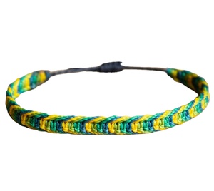 Friendship <b>Bracelet</b> or <b>Anklet</b> Chevron - Colorful - String - Trendy - *CUSTOMIZABLE* - Product Image 1