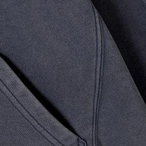 Fabricant de sweats à capuche zippés personnalisés pour hommes, en molleton bouclette lourd 460 g/m², coupe ample et courte, épaules tombantes - Product Image 6