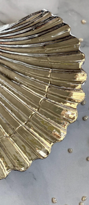 Artisanat indien, plat en laiton plaqué argent en forme de coquille Saint-Jacques, accessoire de table de luxe, organiseur de clés, décoration d'hôtel, exportateur en gros - Product Image 3