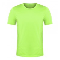 T-shirt à manches courtes, col rond, respirant et anti-transpiration, broderie personnalisée avec logo, prix usine Chine-Bangladesh.