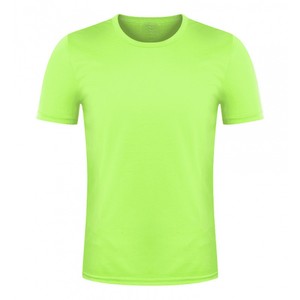 T-shirt à manches courtes, col rond, respirant et anti-transpiration, broderie personnalisée avec logo, prix usine Chine-Bangladesh. - Product Image 2