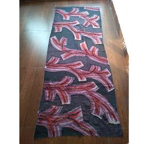 Écharpe pour femme brodée à la main, artistique, 70x180cm, douce, chaude, luxueuse, toutes saisons, séchage rapide et respirante - Product Image 1
