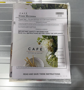 เตาอบไมโครเวฟแบบฝังขนาด 24 นิ้ว รุ่น C-a-f-e C-W-L112P4R-W-5 สีขาว - Product Image 6