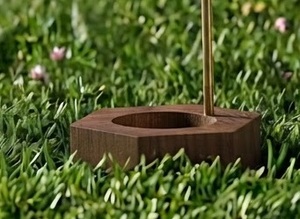 Quemador de Incienso Moderno de Vidrio Invertido al por Mayor, Soporte Colgante Antigravedad para Varillas, Base de Madera, Recolector de Cenizas - Product Image 5