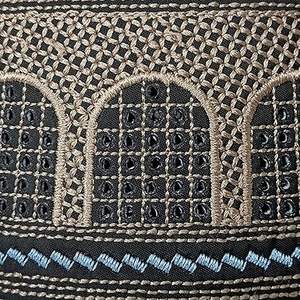 Casquettes turques respirantes personnalisées pour la prière musulmane, chapeaux islamiques saoudiens arabes, casquettes brodées arrondies, chapeaux Taqi - Product Image 3