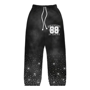 Sudadera con Capucha de Algodón y Forro Polar de Alta Calidad, Personalizada con Pedrería, 400gsm, para Hombre, Corte Regular, Logotipo Serigrafiado y Bordado, Ropa Urbana - Product Image 4