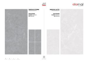 Azulejos de Porcelana Premium de Lujo 60X120CM 600X1200MM 24X48 Acabado Brillante Formato Grande Superficie Elegante Para Proyectos Modernos - Product Image 3