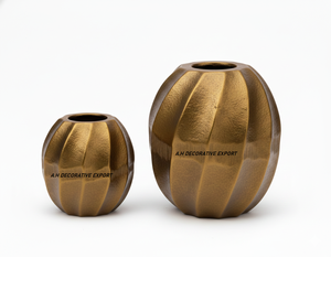 Florero Decorativo de Aluminio con Recubrimiento en Polvo de Lujo para Decoración de Interiores de Hogar, Oficina y Hotel - Product Image 6