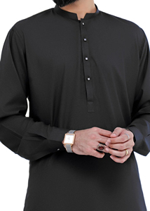 Luxury Cotton Salwar <b>Kameez</b> for <b>Men</b> | Premium Modern Design All Seasons Wear for Weddings Cultural Events & Party - Product Image 5