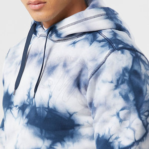 Hoodie Tie Dye au design personnalisé, dernier cri, en coton et polyester - Product Image 6