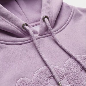 Sudaderas con capucha de hombros caídos para mujer, de invierno a otoño, con bolsillos, estilo casual, de gran tamaño, calidad premium. - Product Image 3