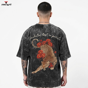 เสื้อยืดคอกลมผ้าซักกรดคุณภาพสูงลดราคาพิเศษสินค้ามาใหม่เสื้อยืดใส่สบายสำหรับออกกำลังกายและลำลองของผู้ชาย - Product Image 4