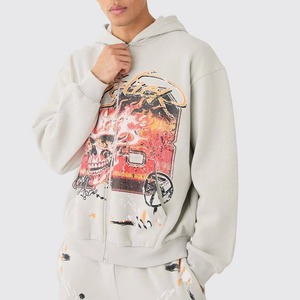 Custom Print Regular Cotton Men's Tracksuit DTG Print Solid Colors Design Custom Logo Hooded Lightweight Jogger Set Trendy - Product Image 6