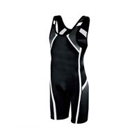 Traje de Lucha Libre Profesional para Hombre, Singlet de Poliéster y Spandex para Competencia, Singlets Juveniles de Lucha Libre con Logotipo Personalizado