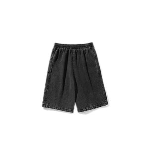 Vente en gros de shorts de combat en polyester mi-coton pour hommes, vêtements de sport respirants à la dernière mode, shorts de bain tricotés décontractés en toile - Product Image 3
