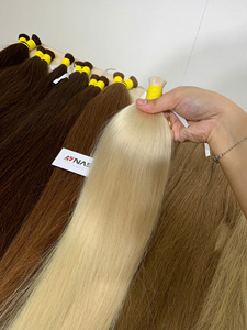 Extensiones de Cabello Humano Virgen Vietnamita Nasa Hair de 100 Gramos, Cabello Sedoso Brasileño con Ondas Profundas, Trama Simple, Super Doble - Product Image 6