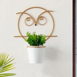 Jardinera de Pared Rústica Galvanizada de Múltiples Niveles con Diseño Ecológico de Gallo, Ligera y Estructural para Jardín Vertical - Product Image 5