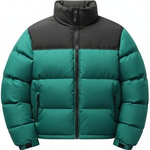 Blouson matelassé unisexe personnalisé par le fabricant, avec logo frontal, coupe-vent vintage, design rembourré à bulles, broderie OEM - Product Image 1