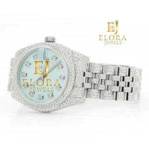 Hot Sale Moissanite Diamond Watch <b>for</b> <b>Wedding</b> <b>Gifts</b> Corporate <b>Gifts</b> and Premium Fashion Collections Available In Bulk Quantity - Product Image 4