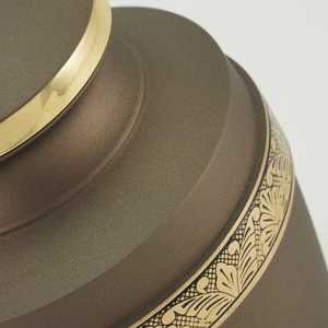 Urna Funeraria de Latón Macizo Estilo Rústico Griego, Bronce, Superventas - Product Image 3