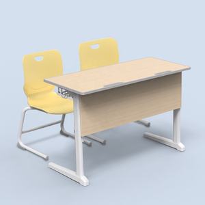 Ensemble de pupitre et de chaise d'école, combinaison pour le lycée - Product Image 2