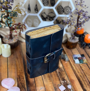 Handmade Leather <b>Journal</b> with Buckle | Personalized Engraved Notebook | Rustic Vintage Diary | Travel <b>Writing</b> Sketchbook - Product Image 4