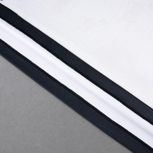 Camisa de Manga Corta Blanca para Hombre con Logotipo Personalizado, Transpirable, de Poliéster Tejido, con Bolsillo, Estampado Frontal Informal, Servicio OEM - Product Image 4