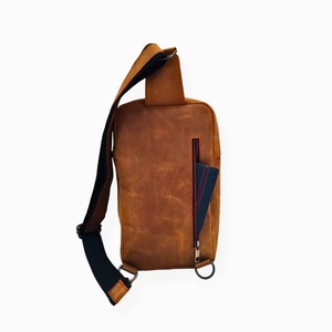 High Quality Genuine Brown Leather Women <b>Sling</b> Bag Elegant Crossbody Chest Pack for Daily & Travel Use - Product Image 4