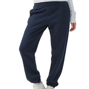 Pantalones Deportivos de Felpa de Algodón para Mujer, Cintura Alta, Corte Holgado, Casuales, con Cintura Elástica, Venta al Por Mayor OEM - Product Image 5
