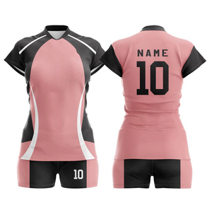 Women <b>Volleyball</b> Uniform <b>Set</b> Custom Sublimation Team Sportswear OEM Ladies <b>Volleyball</b> Kit Lightweight Fabric Training - Product Image 5