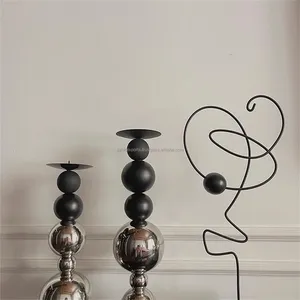 Élégant porte-bougie artisanal pour centre de table, fournisseur en gros de porte-bougie pour les entreprises de mariage, Zahid exports - Product Image 2