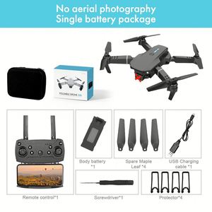 Nuevo Dron E88 Pro 4k HD con Cámara Dual 1080P WiFi Fpv, Dron con Mantenimiento de Altura, Quadcopter Rc VS E58 E88 K3 - Product Image 3