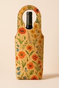 Bolsa Porta Botellas de Yute Natural Hecha a Mano para Uso Diario, Viajes y Gimnasio - Product Image 3