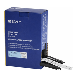 Étiquettes thermorétractables pour câbles Brady PermaSleeve, plastique durable, en vrac, pour imprimantes M6/M7 - Product Image 1