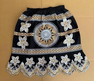 Custom Floral Women <b>Summer</b> <b>Skirts</b> Vintage Printed Lady Polyester Cotton Pleated <b>Skirt</b> High Quality Casual <b>Long</b> <b>Skirts</b> New Style - Product Image 1