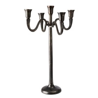 Candélabre de mariage européen de super qualité bougeoir en métal décoration de mariage centres de table bougeoir pour la fête