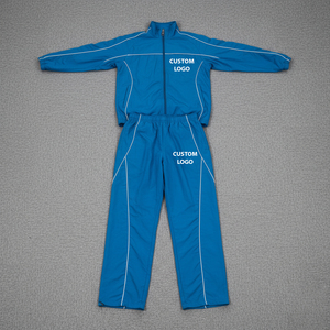 Conjunto de Chaqueta y Pantalones Cortavientos Impermeables con Capucha para Deportes al Aire Libre, Ropa Deportiva al Por Mayor - Product Image 1