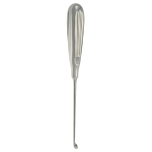 Curette chirurgicale en acier inoxydable de 14 pouces, taille 5, à extrémité ovale, pour usage orthopédique osseux, à vendre à bas prix - Product Image 3
