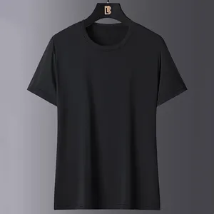 Camiseta personalizada con logo impreso, de alta calidad, para hombre, 100% algodón, holgada, al por mayor, de jersey de algodón 100% para hombre. - Product Image 2