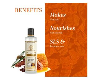 Après-shampoing capillaire à base de shikakai et de miel Khadi Natural pour nourrir les cheveux secs |   Répare les cheveux secs, abîmés et ternes - Product Image 2