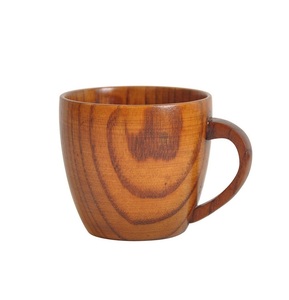 Taza de Madera Hecha a Mano, Taza de Café de Madera Maciza Natural con Acabado Rústico, Ecológica, para Cocina, Hogar y Comedor - Product Image 4
